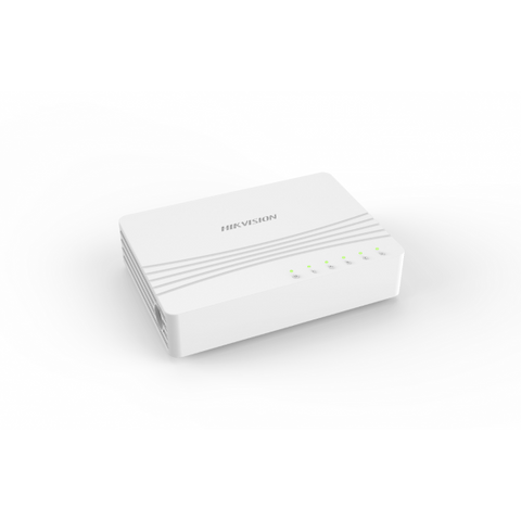 HIKVISION DS-3E0505D-E SWITCH NON GESTITO 5 PORTE GIGABIT 10/100/100 BIANCO
