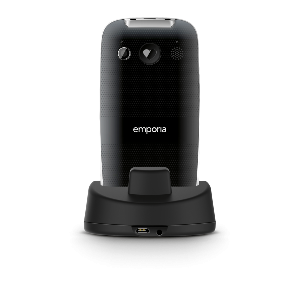EMPORIA ACTIVE SENIOR PHONE 4G 2.31" TASTI GRANDI ANDROID 8.1 FOTOCAMERA BLACK