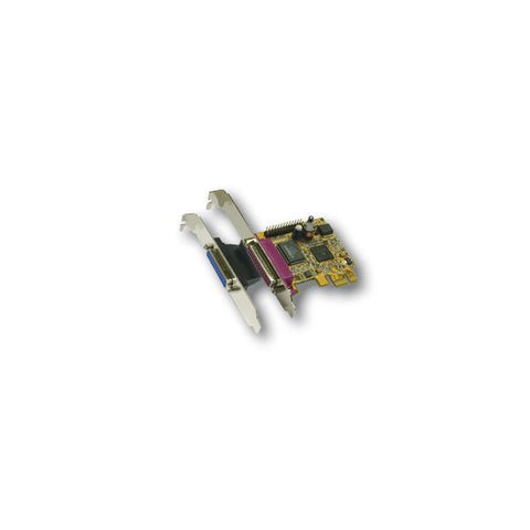 EXSYS 2P PCI-Express Parallel card, EPP/ECP scheda di interfaccia e adattatore