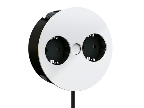 Bachmann Twist prolunghe e multiple 2 m 2 presa(e) AC Interno Bianco