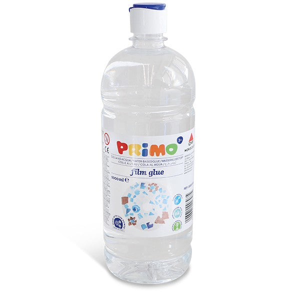 PRIMO COLLA AD ACQUA BOTTIGLIA 1000 ML TRASPARENTE