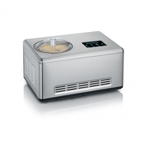 Severin EZ 7405 macchina per gelato Gelatiera compressore 2 L Acciaio inossidabile 180 W