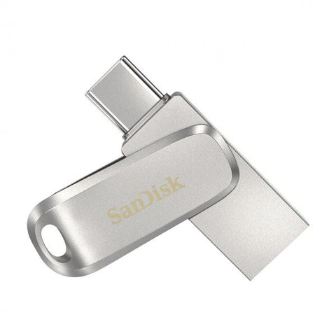 SANDISK ULTRA DUAL DRIVE LUXE CHIAVETTA USB 512GB 150MB/S USB 3.1 1 X USB TIPO A 1 X USB TIPO C SILVER