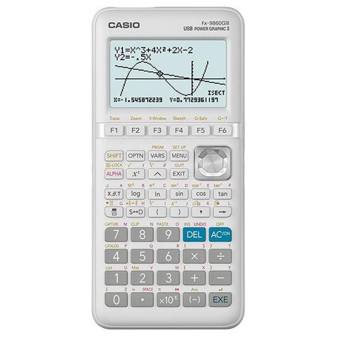 Casio FX-9860GIII calcolatrice Tasca Calcolatrice grafica Bianco