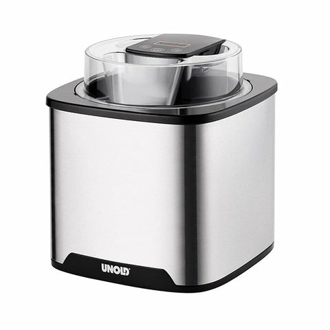 Unold Gelato Gelatiera tradizionale 1,5 L 12 W Nero, Acciaio inossidabile