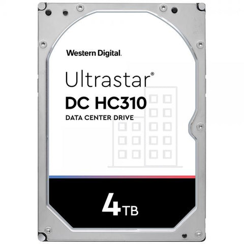 Western Digital Ultrastar DC HC310 disco rigido interno 4 TB 7200 Giri/min 256 MB 3.5 SAS (ULTRASTAR 4TB SAS 3,5 ULTRA - **New Retail** - Warranty: 12M)