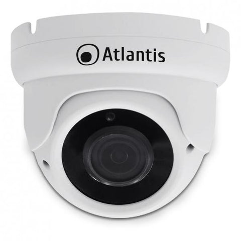 Cámara IP domo ATLANTIS ULTRAPLEX 3MP IR PoE