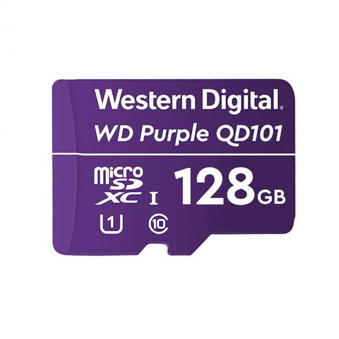 Western Digital WD Purple SC QD101 memoria flash 128 GB MicroSDXC Classe 10
