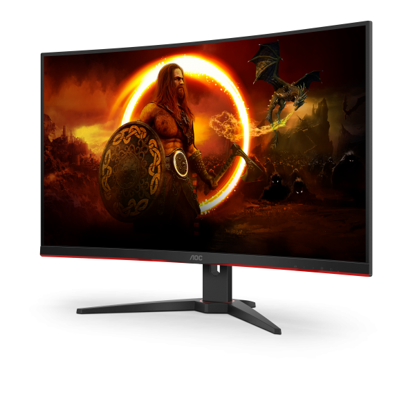 AOC C32G2ZE/BK monitor piatto per PC 80 cm (31.5") 1920 x 1080 Pixel Full HD LED Nero