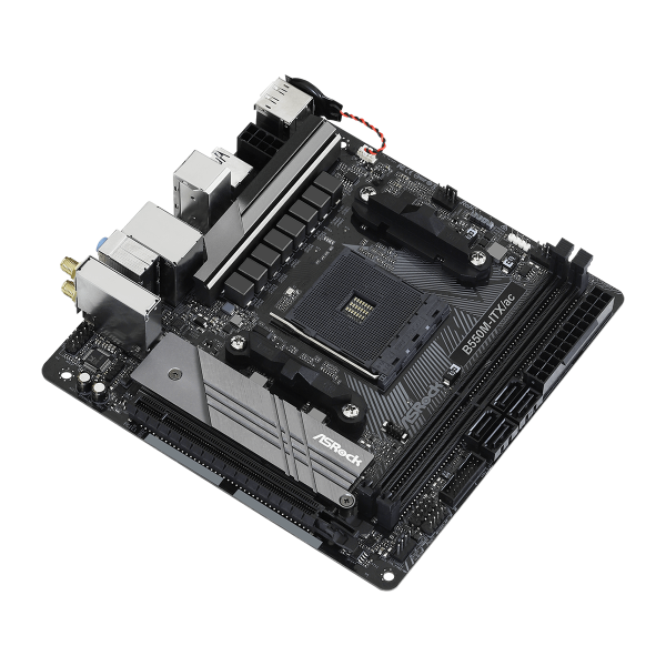 Asrock B550M-ITX/ac AMD B550 Socket AM4 mini ITX (ASRock B550M-ITX/ac - bundkort - mini)