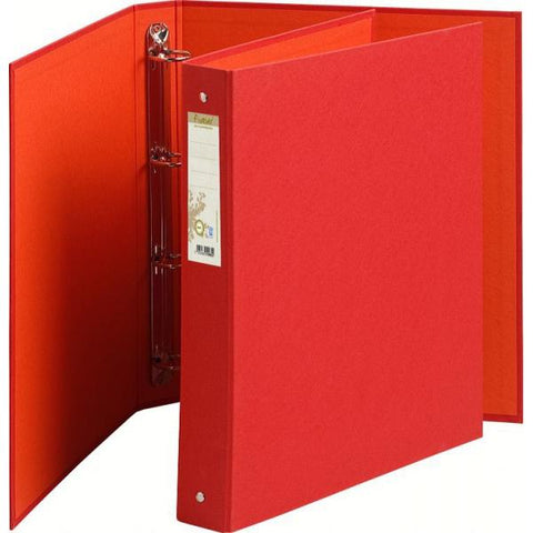 EXACOMPTA FOREVER RACCOGLITORI 4 ANELLI DA 30 MM IN CARTONE CM 26X32X4 ROSSO