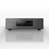 PANASONIC SISTEMA MICRO HI-FI BLUETOOTH CD USB INPUT OTTICO DAB+ FM INGRESSO AUDIO IN LEGNO NERO