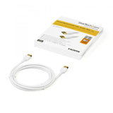 STARTECH CAVO PREMIUM HDMI AD ALTA VELOCITA' 4K 60Hz CON ETHERNET MASCHIO/MASCHIO CON FIBRA ARAMIDICA RINFORZATA 2 MT BIANCO