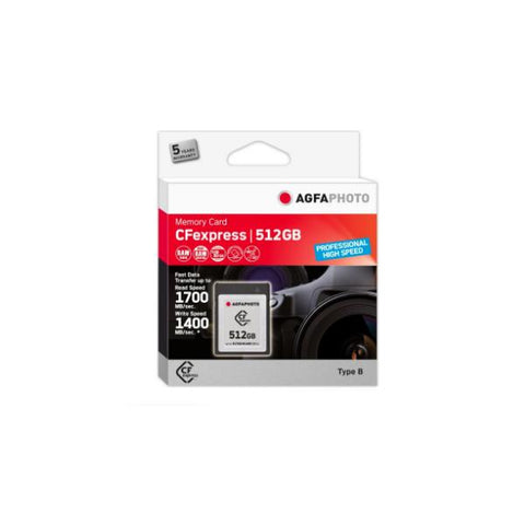 AgfaPhoto CFexpress Professional memoria flash 512 GB NAND