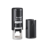 TRODAT PRINTY 4612 TIMBRO DI TESTO TONDO 12 mm PERSONALIZZABILE AUTOINCHIOSTRANTE CON CAPPUCCIO