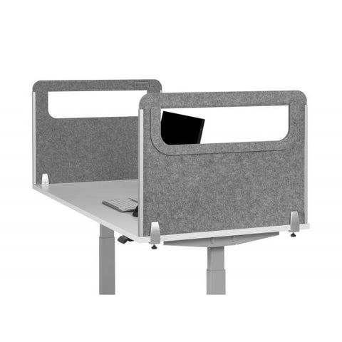 BakkerElkhuizen BE Safety Screen side Acrylic Grigio chiaro