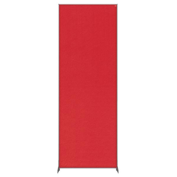 Nobo 1915529 bacheca magnetiche e accessori Feltro 600 x 300 mm Rosso (Nobo 1915529 Red Impression Pro Floor Divider 600x1800mm)