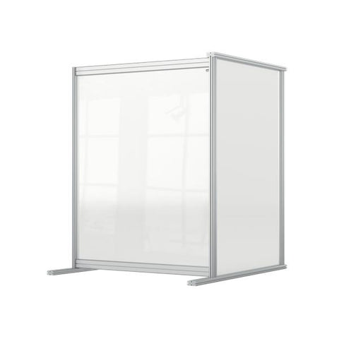 Nobo 1915497 bacheca magnética y accesorios Gris, Trasparente (Nobo 1915497 Premium Plus Desk Divider Extender 800x1000mm Acrylic)