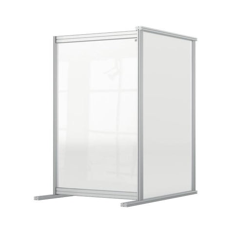 Nobo 1915498 bacheca magnética y accesorios Gris, Trasparente (Nobo 1915498 Premium Plus Desk Divider Extender 600x1000mm Acrylic)