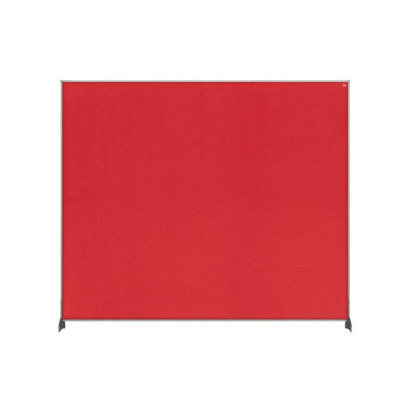 Nobo 1915511 divisore dello spazio di lavoro Divisorio da scrivania 1200 x 1000 mm (Nobo 1915511 Red Impression Pro Desk Divider 1200x1000mm)