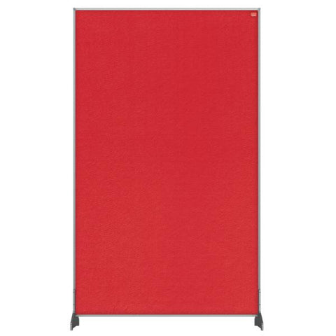Nobo 1915513 divisor del espacio de trabajo Divisorio de escritura 600 x 1000 mm (Nobo 1915513 Red Impression Pro Desk Divider 600x1000mm)