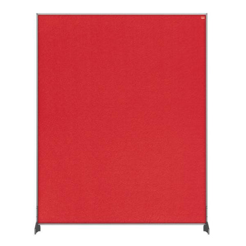 Nobo 1915512 divisor del espacio de trabajo Divisorio de escritura 800 x 1000 mm (Nobo 1915512 Red Impression Pro Desk Divider 800x1000mm)