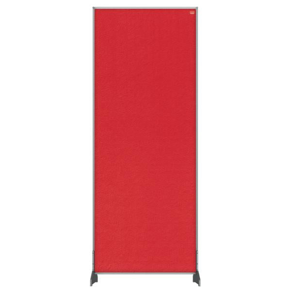 Nobo 1915514 divisore dello spazio di lavoro Divisorio da scrivania 400 x 1000 mm Rosso (Nobo 1915514 Red Impression Pro Desk Divider 400x1000mm)