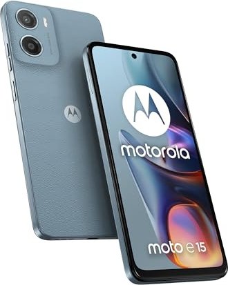 Motorola Moto e15 16,9 cm (6.67") Dual-SIM Android 14 Go edition 4G USB Typ-C 2 GB 64 GB 5200 mAh Blau (PB6S0000SE)