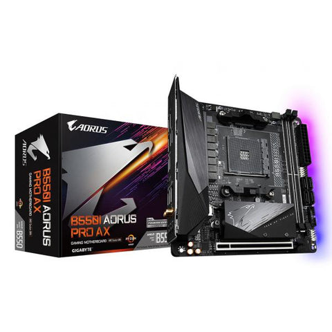 Gigabyte B550I AORUS PRO AX Presa AM4 mini ITX AMD B550