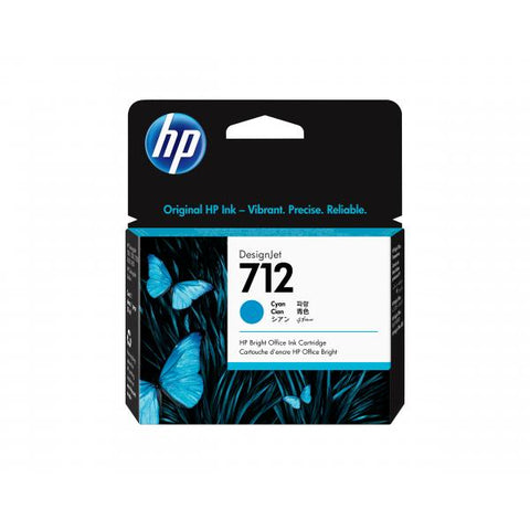 HP 712 CARTUCCIA CIANO INK 29 ML