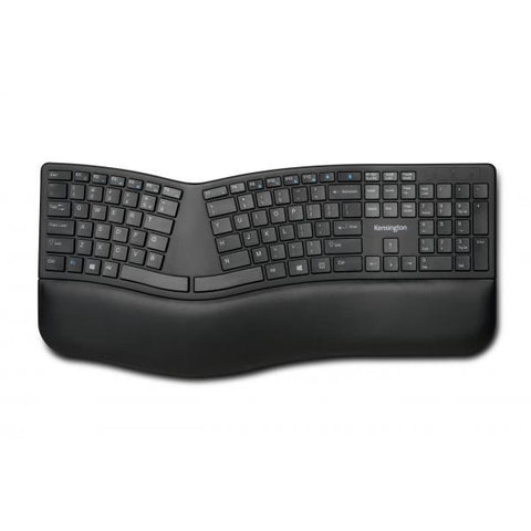 KENSINGTON PRO FIT ERGO TASTIERA WIRELESS DOPPIA FUNZIONALIT 2,4 GHZ & BLUETOOTH COMPATIBILE CON CHROME OS MACOS E WINDOWS NEO