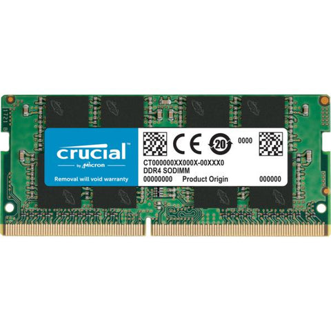 CRUCIAL CT8G4SFRA32A MEMORIA RAM 8GB 3.200MHz TIPOLOGIA SO-DIMM TECNOLOGIA DDR4