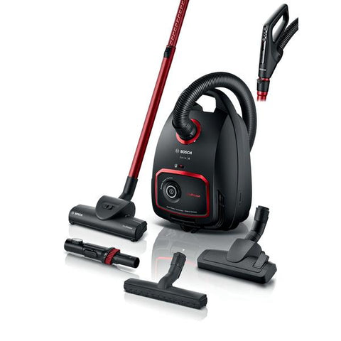 BOSCH BGL6POW1 ASPIRAPOLVERE A TRAINO CON SACCO PRO POWER 850 W 4 LT 76db ROSSO/NERO