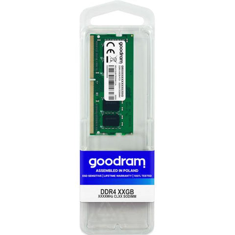 Goodram GR3200S464L22/16G memoria 16 GB 1 x 16 GB DDR4 3200 MHz