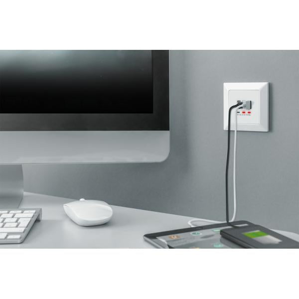 Digitus DA-70618 presa energia Bianco