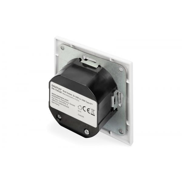 Digitus DA-70618 presa energia Bianco