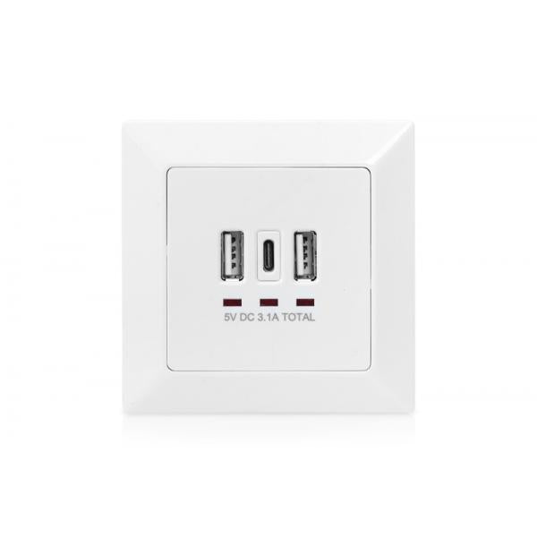 Digitus DA-70618 presa energia Bianco