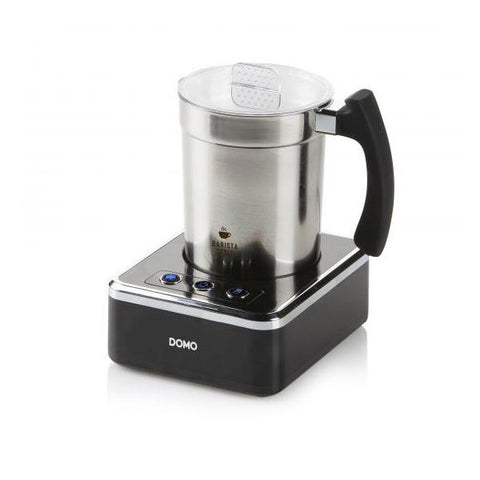 Domo DO717MF montalatte Schiumatore per latte automatico Nero, Acciaio inossidabile