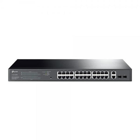 TP-LINK TL-SG1428PE SWITCH GESTITO GIGABIT 24 PORTE PoE+ 10/100/1000Mbps RJ-45 PoE+ e 2 slot SFP