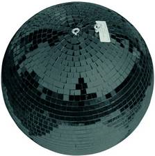 Eurolite Spiegelkugel 30cm schwarz Discokugel (50120058)