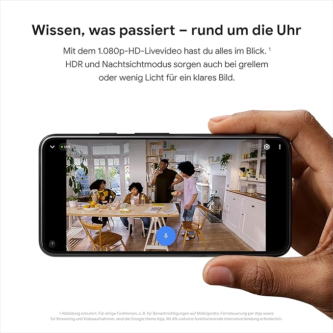 Super Discount!** - Google Nest Cam Snow White Surveillance Camera (NESTCAM2G)