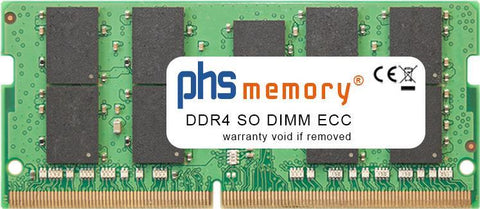 PHS-memory 32GB RAM Speicher kompatibel mit Supermicro SuperServer 5019S-TN4 DDR4 SO DIMM ECC 2400MHz PC4-2400T-P (SP467463)
