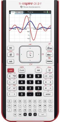 TEXAS INSTRUMENTS TI-Nspire CX II-T Grafikrechner schwarz/weiss (NSCX2/TBL/3E14)