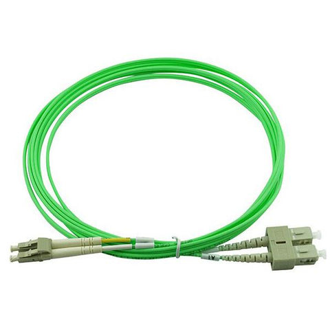 BlueOptics SFP3132GU50MK cavo a fibre ottiche 50 m LC/UPC SC/UPC OM5 Colore menta