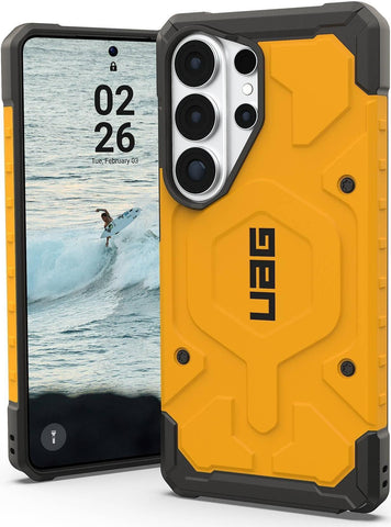 UAG Urban Armor Gear Pathfinder Case mit Magnet-Modul Samsung Galaxy S26 Ultra heritage gelb 214530118282 (214530118282)