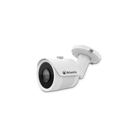 ATLANTIS A11-UX914A-BP ULTRAPLEX TELECAMERA DI VIDEOSORVEGLIANZA IP CAM BULLET 5MP IR POE INTERNO E ESTERNO CAPOCORDA WHITE