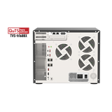 QNAP TVS-H1688X NAS CHASSIS TOWER XEON W-1250 3.3GHz RAM 32GB-12+4 BAY HDD/SSD 2.5"/3.5"-6xRJ45-S.O. QuTS HERO BLACK