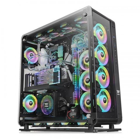 THERMALTAKE CASE CORE P8 TG FULL TOWER ATX EATX MICRO ATX MINI-ITX PANNELLO LATERALE FRONTALE E SUPERIORE IN VETRO TEMPERATO USB 3.2 USB 2.0 USB-C
