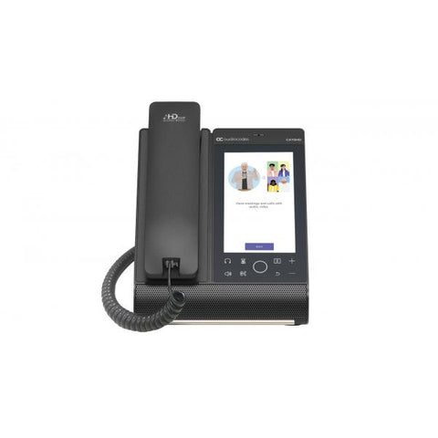 AudioCodes C470HD telefono IP Nero TFT (AUDIOCODES TEAMS C470HD IP-PHONE POE GBE)