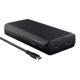 TRUST LARO POWERBANK 20.000 mAh 65W 1 X USB TIPO C 1 X USB TIPO A NERO